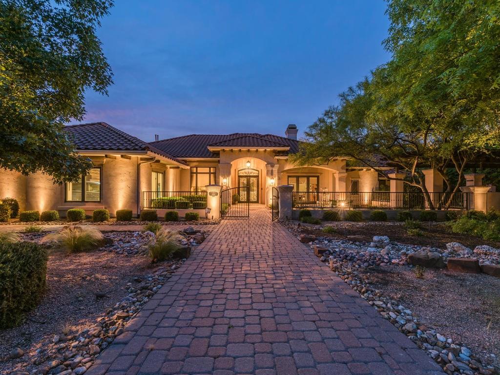 Front exterior of a Green Leaf luxury residence